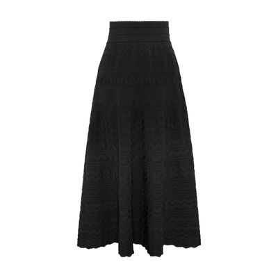 Molli Diva Maxi Skirt In Black