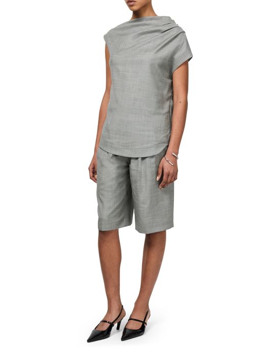 LOULOU STUDIO Lyra draped sleeveless blouse
