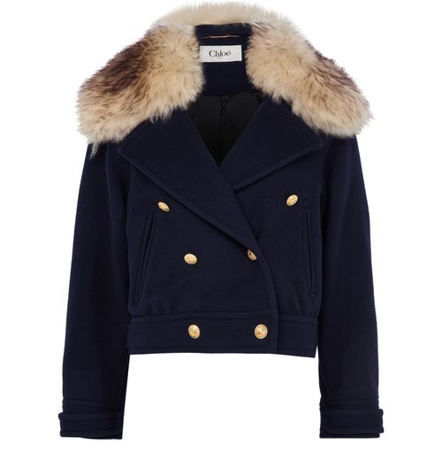 CHLOE Manteau à double boutonnage