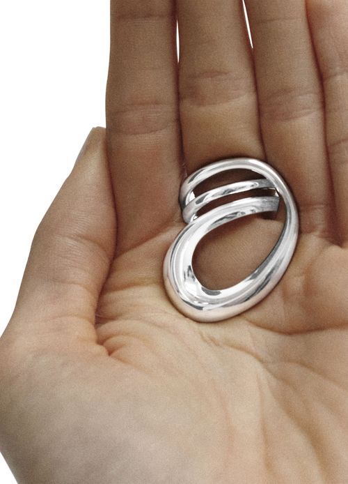 CHARLOTTE CHESNAIS Bague Round Trip Blow