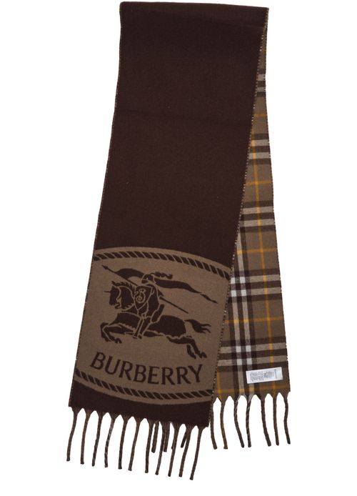 BURBERRY Knight cashmere scarf