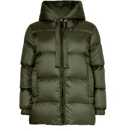 コート Max Mara The Cube Coats Green MAX MARA The Cube belted cotton-blend poplin trench coat