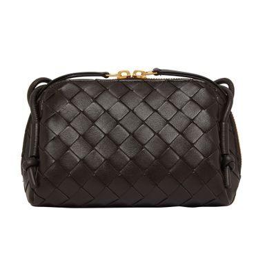 Bottega Veneta Leather Bag In Brown