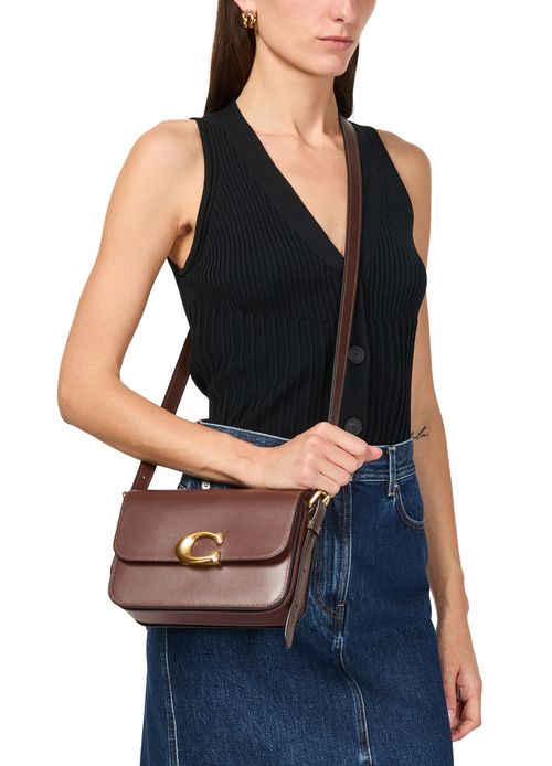 COACH Sage refined calf leather shoulder bag
