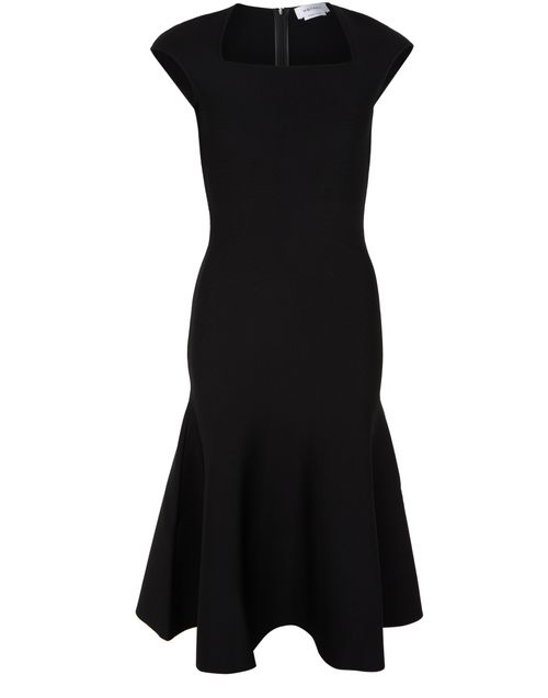 MCQUEEN Flared midi dress