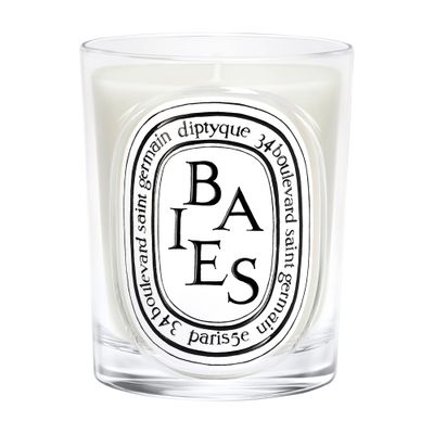 Diptyque Mini Candle Baies 70g In White
