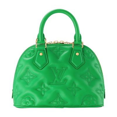 Louis Vuitton Alma Bb In Green