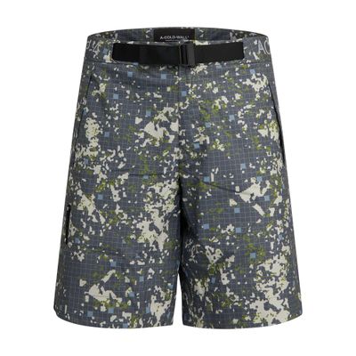 Shop A-cold-wall* Nephin Storm Shorts In Mid Grey