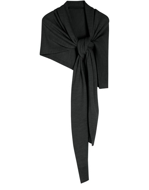 LEMAIRE Wool and alpaca blend wrap scarf