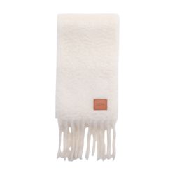 Women's Scarf in mohair and wool | LOEWE | 24S