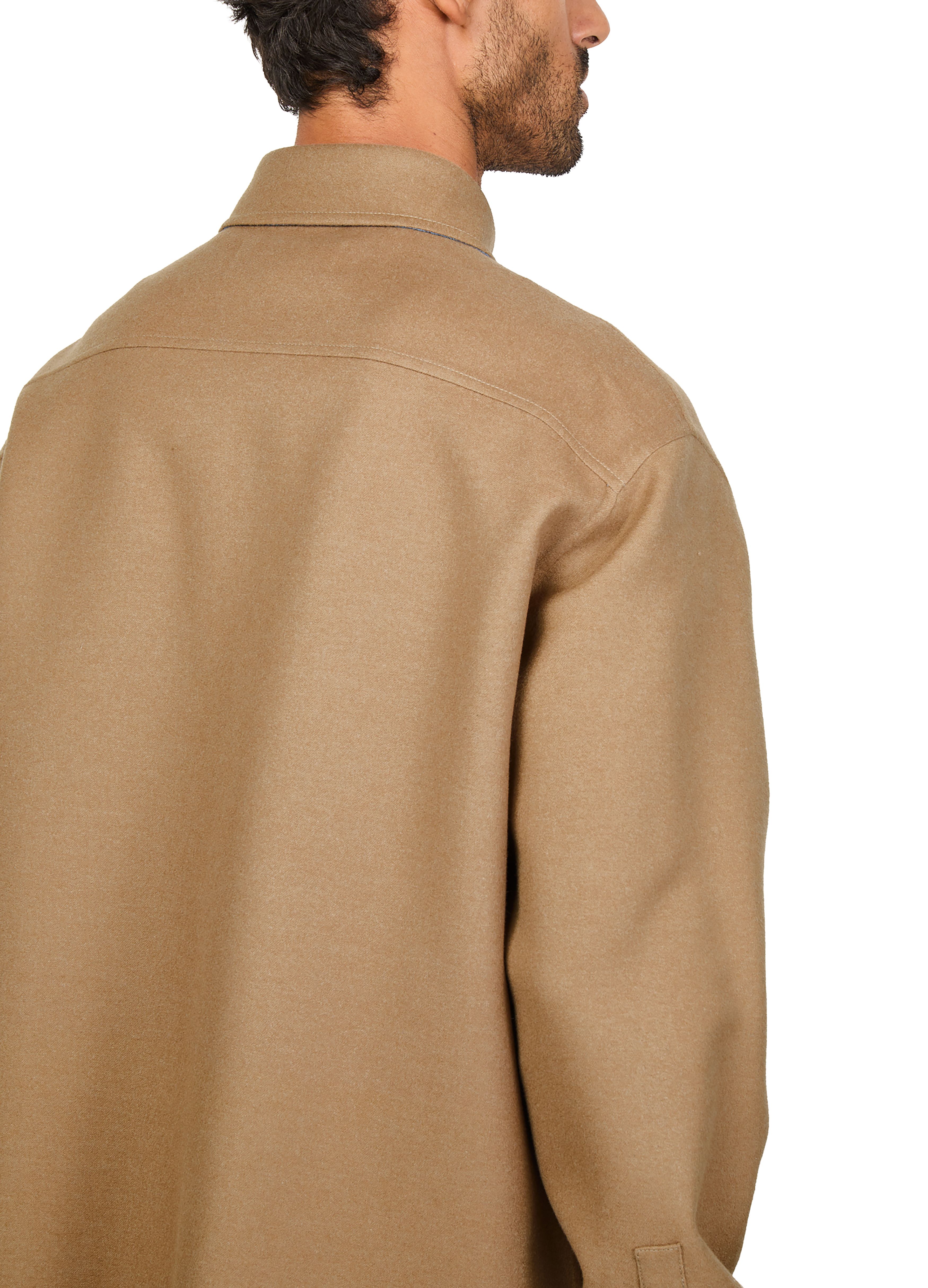 Overshirt in cashmere thumbnail 5