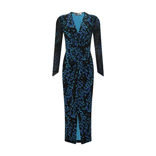 Diane Von Furstenberg Dvf In Folded_chain_blue