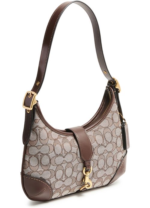COACH Hobo Bag Hamptons aus Signatur-Jacquard