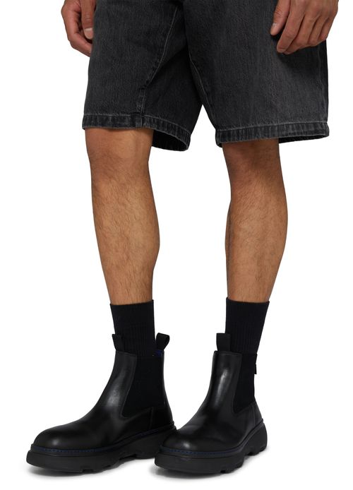BURBERRY Creeper calfskin shoes