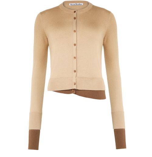 ACNE STUDIOS Layered silk cardigan