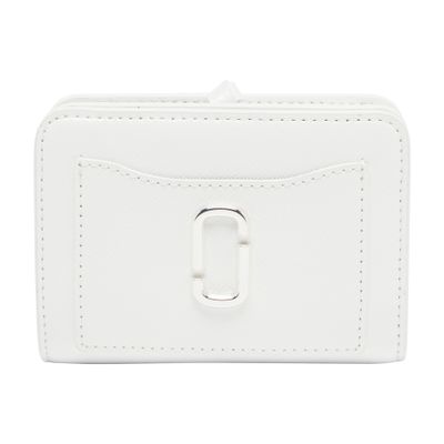 Marc Jacobs The Mini Compact Wallet In White