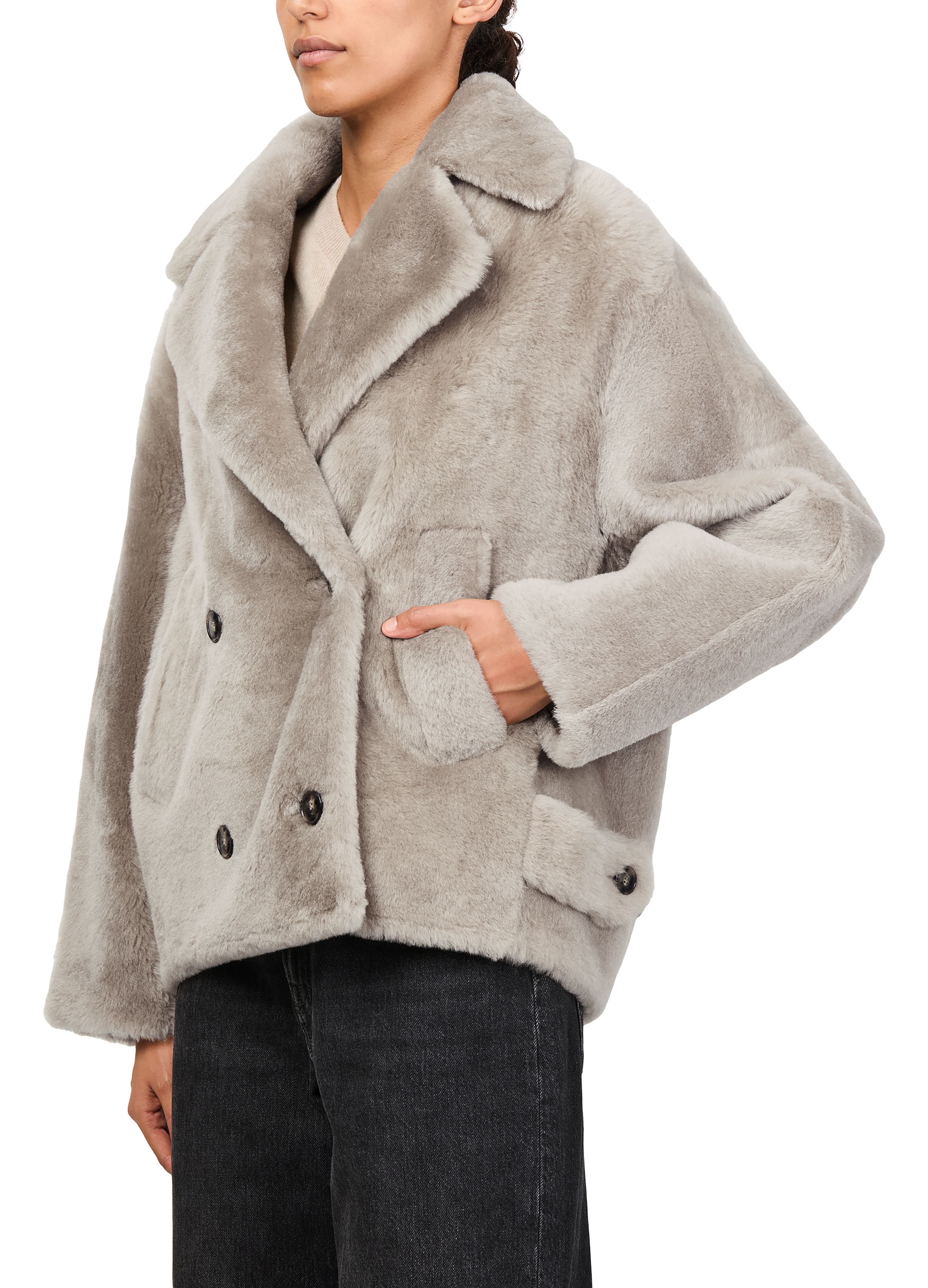 Sheepskin jacket thumbnail 4
