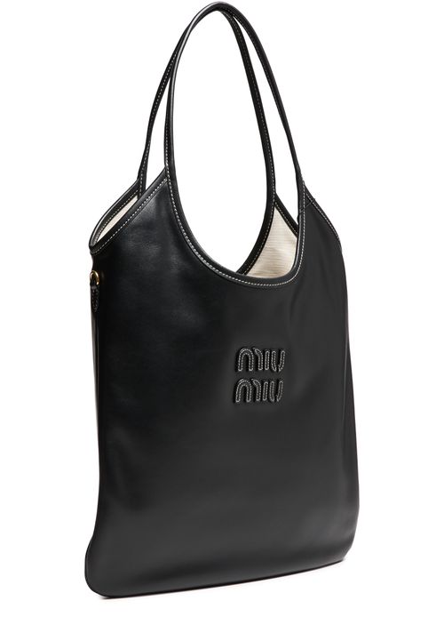 MIU MIU Ivy leather tote bag