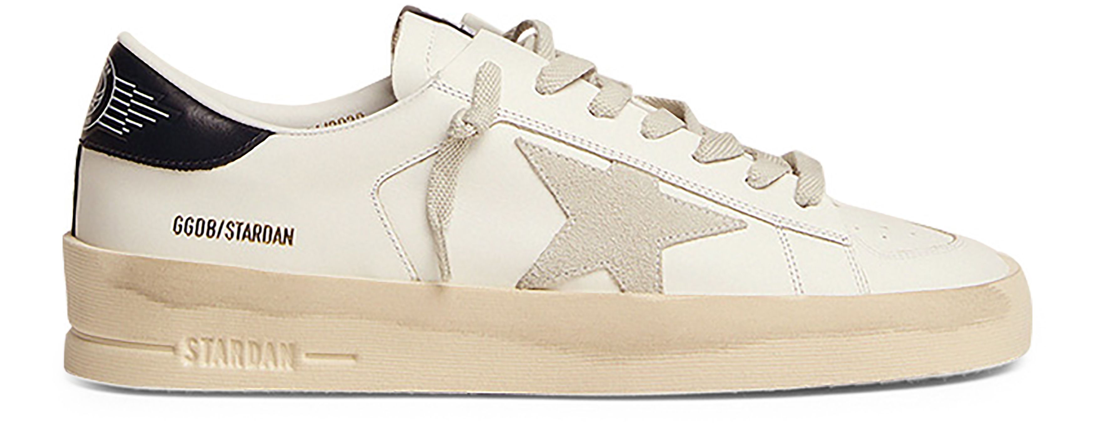 Golden Goose Men's White Stardan Sneakers Size 39
