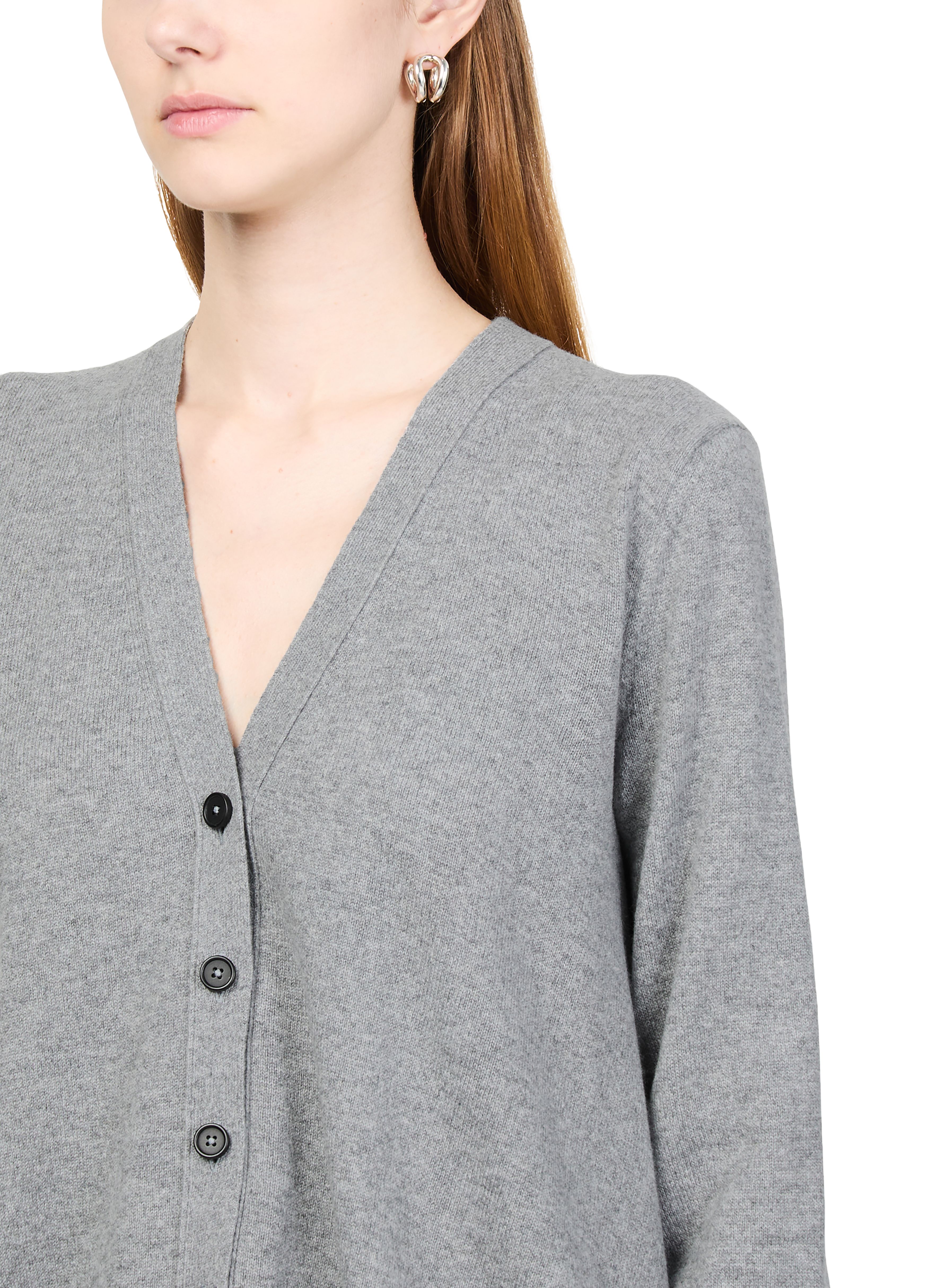 Volume V neck cardigan thumbnail 4