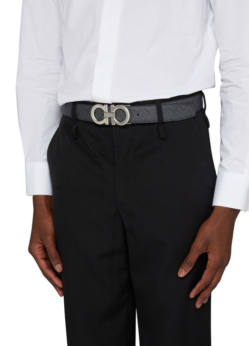 FERRAGAMO Ceinture réversible Gancini