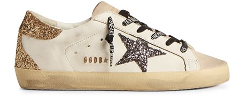 GOLDEN GOOSE Super Star sequined sneakers