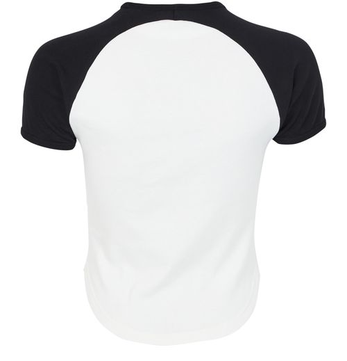 COURREGES Circle contrast t-shirt