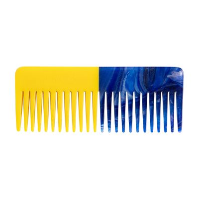 Dries Van Noten Beauty Blue & Yellow Comb