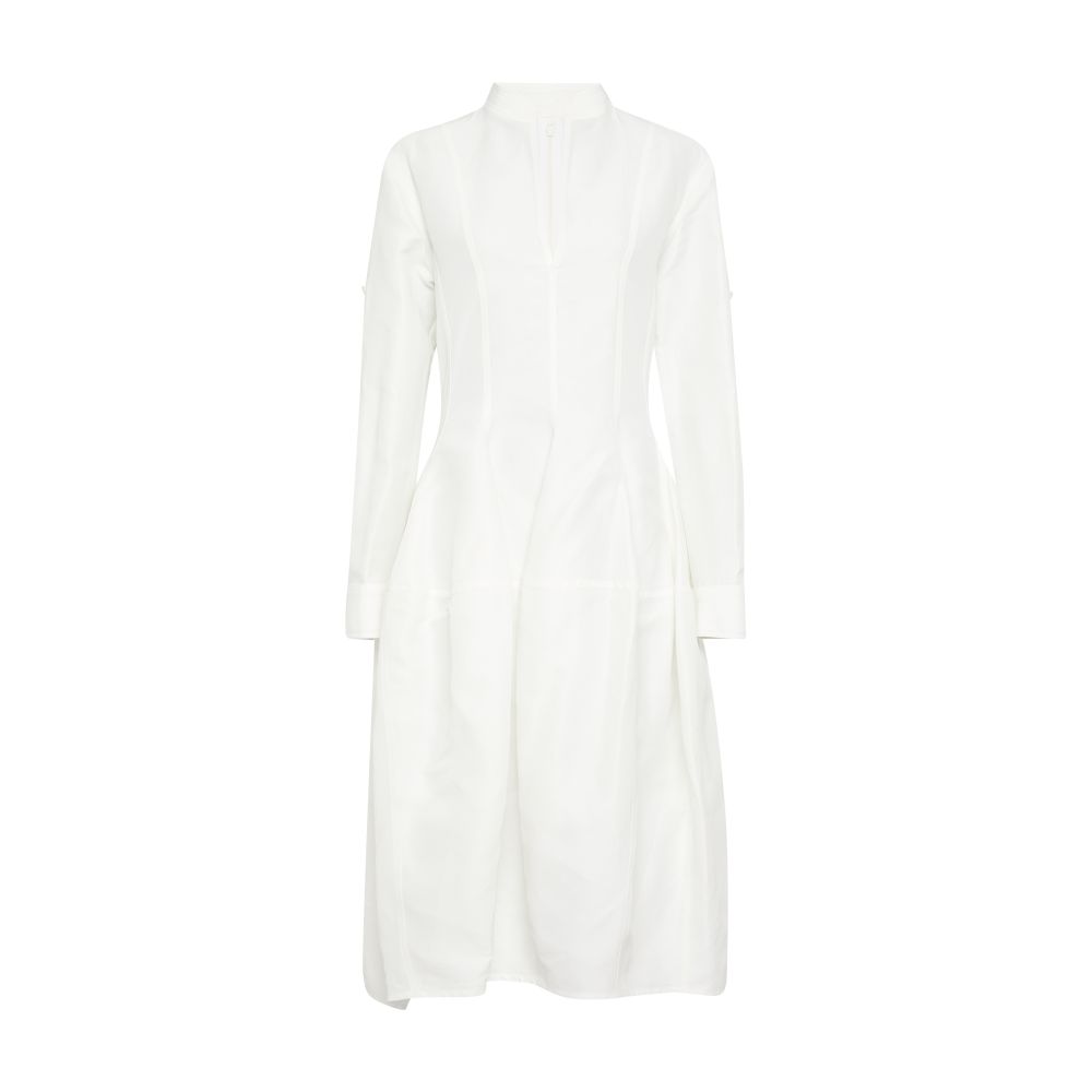 Viscose and linen dress thumbnail 6