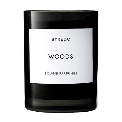 Shop Byredo Woods Scented Candle 240 G