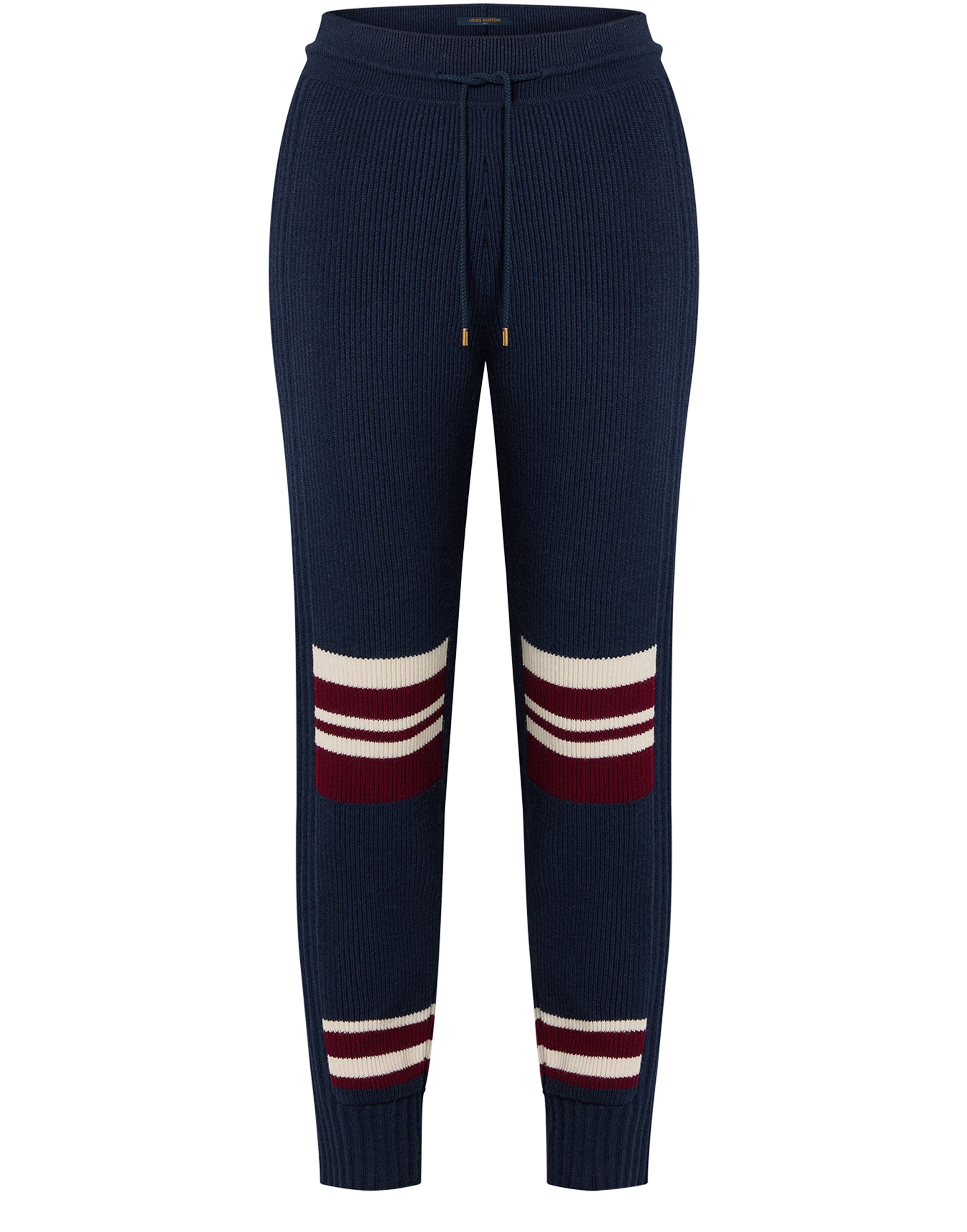 Stripe Detail Ribbed Jogging Pants