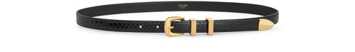 CELINE Small western belt in python