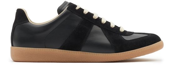 Maison margiela replica sneaker black sales