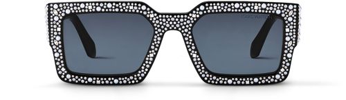 LOUIS VUITTON Lunettes de soleil LV Clash Pearls & Strass