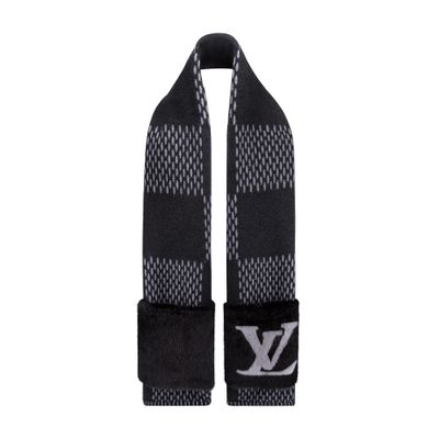 Damier Warm Oversized Scarf