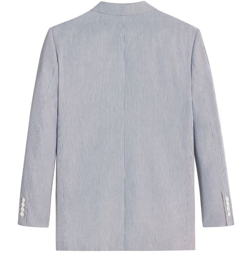 CELINE Jude in striped cotton jacket