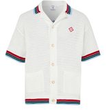 Sporty faux crochet shirt - CASABLANCA