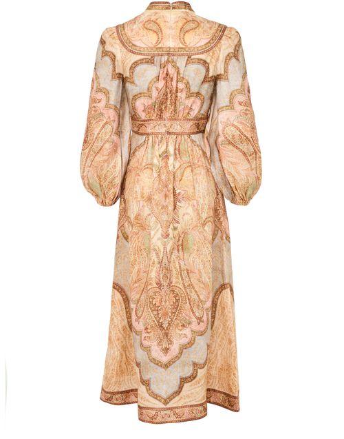 ZIMMERMANN Robe midi plongeante Wanderlust