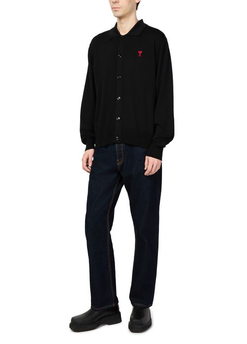 AMI PARIS Ami de Coeur Cardigan