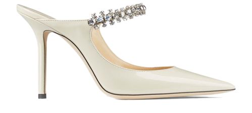 JIMMY CHOO Bing 100  漆皮穆勒鞋