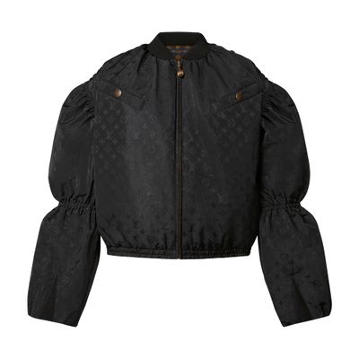 Bishop Sleeves Bomber Jacket