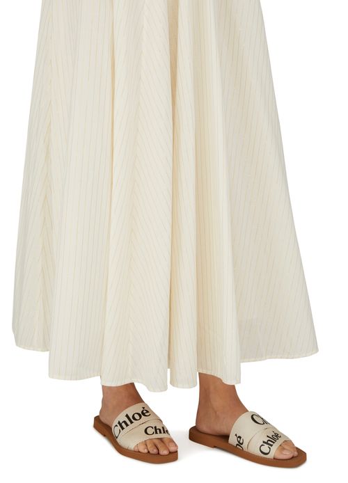 CHLOE Woody flat mules