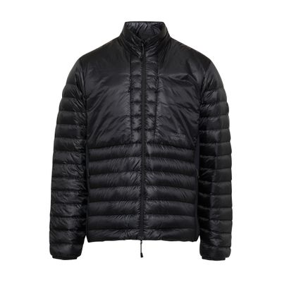 Moncler Long Sleeve Puffer Jacket In Black