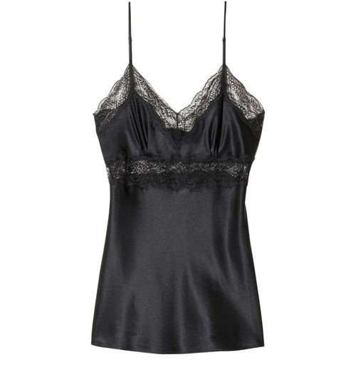 NILI LOTAN Felicie lace negligee top