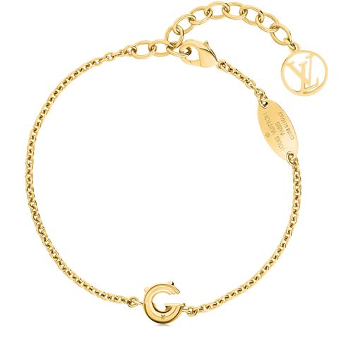 LOUIS VUITTON Bracelet LV & Me, lettre G