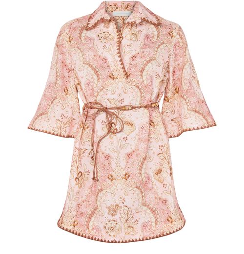 ZIMMERMANN Daylight mini tunic dress