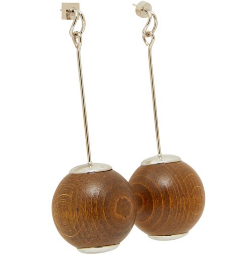 JACQUEMUS Nodo large earrings
