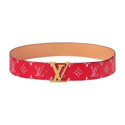 Louis Vuitton ベルトバックル メタル ベルト・LV イニシャル 40MM リバーシブル ｜ルイ・ヴィトン