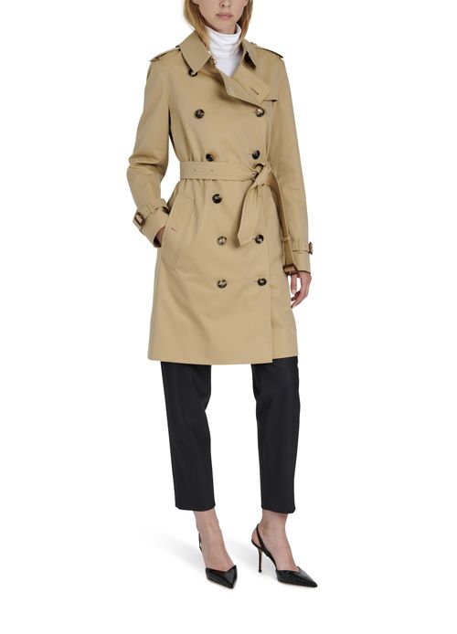 BURBERRY Kensington 中长款传统款风衣