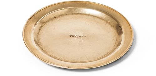 TRUDON Base en métal doré 11cm